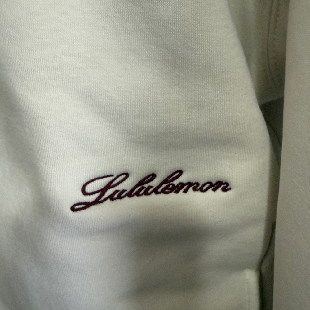 Lululemon big and cozy hoodie- Ivory - Picture 3 of 4